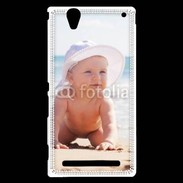 Coque Sony Xperia T2 Ultra Bébé à la plage