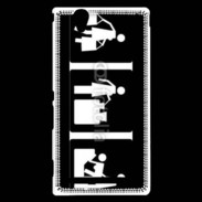 Coque Sony Xperia T2 Ultra humour panneau
