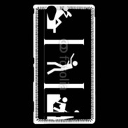 Coque Sony Xperia T2 Ultra humour panneau 3