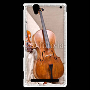 Coque Sony Xperia T2 Ultra Violon et violoncelle 1
