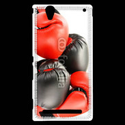 Coque Sony Xperia T2 Ultra Paire de gant de boxe