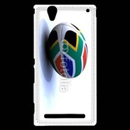 Coque Sony Xperia T2 Ultra Ballon de rugby Afrique du Sud