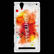 Coque Sony Xperia T2 Ultra Paintball 1
