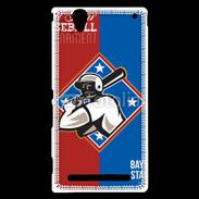 Coque Sony Xperia T2 Ultra All Star Baseball USA