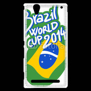 Coque Sony Xperia T2 Ultra Coupe du monde Brésil 2