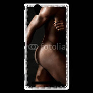 Coque Sony Xperia T2 Ultra Nudité peau colorée