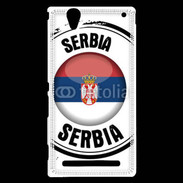 Coque Sony Xperia T2 Ultra Logo Serbie