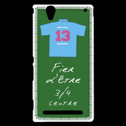 Coque Sony Xperia T2 Ultra 3/4 centre D Bonus offensif-défensif Vert 2