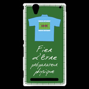 Coque Sony Xperia T2 Ultra Préparateur physique Bonus offensif-défensif Vert 2