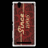 Coque Sony Xperia T2 Ultra Since crane rouge 1995
