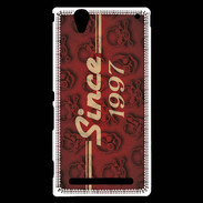 Coque Sony Xperia T2 Ultra Since crane rouge 1997