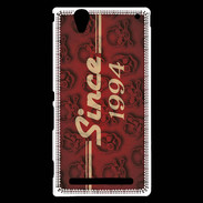 Coque Sony Xperia T2 Ultra Since crane rouge 1994