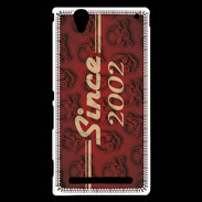 Coque Sony Xperia T2 Ultra Since crane rouge 2002