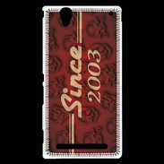 Coque Sony Xperia T2 Ultra Since crane rouge 2003