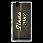 Coque Sony Xperia T2 Ultra Since 1957 gris