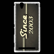 Coque Sony Xperia T2 Ultra Since 2003 gris