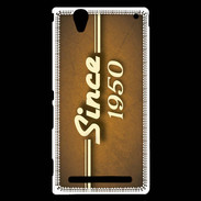 Coque Sony Xperia T2 Ultra Orange since 1950