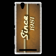 Coque Sony Xperia T2 Ultra Orange since 1981