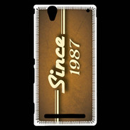Coque Sony Xperia T2 Ultra Orange since 1987