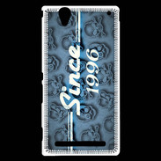 Coque Sony Xperia T2 Ultra Since crane bleu 1996