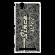 Coque Sony Xperia T2 Ultra Since crane gris 1977