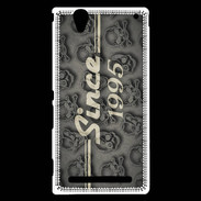 Coque Sony Xperia T2 Ultra Since crane gris 1995