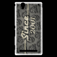 Coque Sony Xperia T2 Ultra Since crane gris 2001