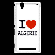 Coque Sony Xperia T2 Ultra I love Algérie