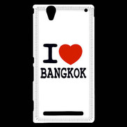 Coque Sony Xperia T2 Ultra I love Bankok