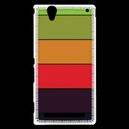 Coque Sony Xperia T2 Ultra couleurs 