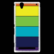 Coque Sony Xperia T2 Ultra couleurs 4