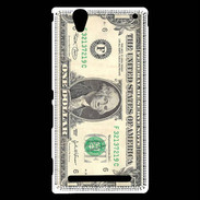 Coque Sony Xperia T2 Ultra Billet one dollars USA