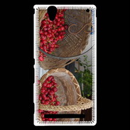 Coque Sony Xperia T2 Ultra DP Panier de fruits