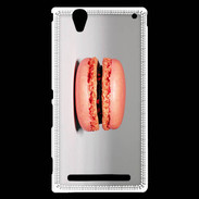 Coque Sony Xperia T2 Ultra Macaron orange PR