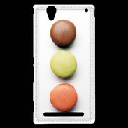 Coque Sony Xperia T2 Ultra Trio de macarons PR