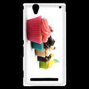 Coque Sony Xperia T2 Ultra Cupcakes en rang PR