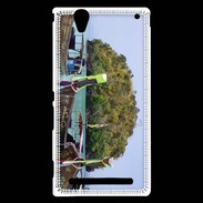 Coque Sony Xperia T2 Ultra DP Barge en bord de plage