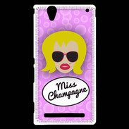 Coque Sony Xperia T2 Ultra Miss Champagne Blonde