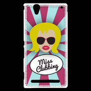 Coque Sony Xperia T2 Ultra Miss Clubbing Blonde