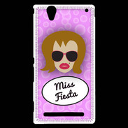 Coque Sony Xperia T2 Ultra Miss Fiesta Rousse