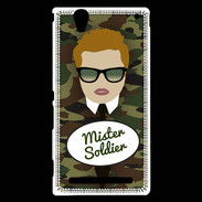 Coque Sony Xperia T2 Ultra Mister Soldier Roux