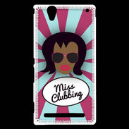 Coque Sony Xperia T2 Ultra Miss Clubbing Black
