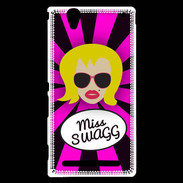 Coque Sony Xperia T2 Ultra Miss Swag Blonde