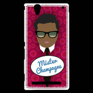 Coque Sony Xperia T2 Ultra Mister Champagne Black