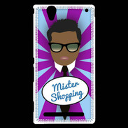 Coque Sony Xperia T2 Ultra Mister Shopping Black