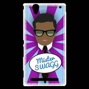 Coque Sony Xperia T2 Ultra Mister Swag Black