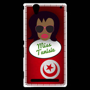 Coque Sony Xperia T2 Ultra Miss Tunisie