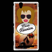 Coque Sony Xperia T2 Ultra Miss Réunion Rousse
