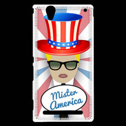 Coque Sony Xperia T2 Ultra Mister América Blond