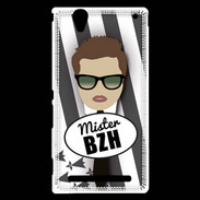 Coque Sony Xperia T2 Ultra Mister Bretagne Chatain
